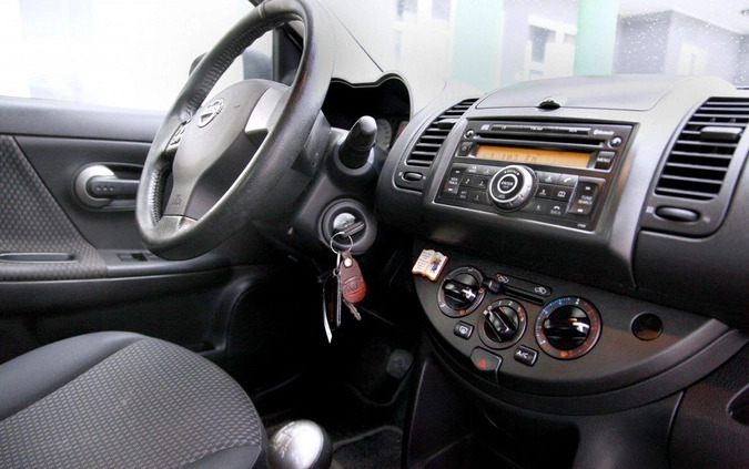 Nissan Note cena 12999 przebieg: 170000, rok produkcji 2008 z Kąty Wrocławskie małe 277